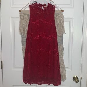 Liberty Love/ Small/ cherry red/ cocktail dress
